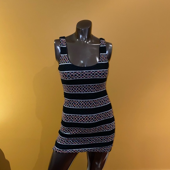 Thicker open/strappy back mini dress - Picture 2 of 5